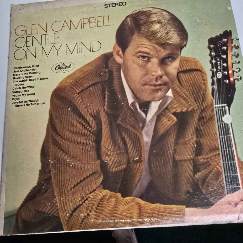Glen Campbell - Gentle On My Mind Vinyl LP Record (1967 Originally Released)